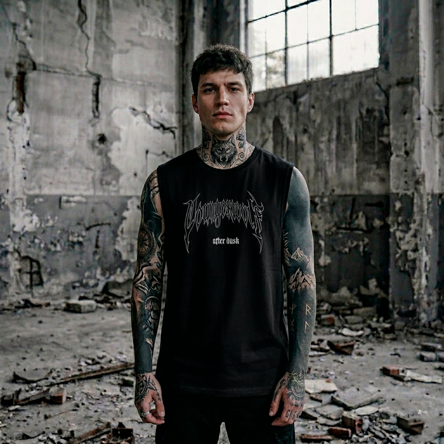 TANK TOP BLACK | AFTER DUSK