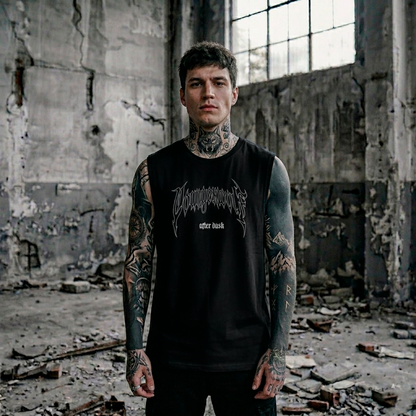 TANK TOP BLACK | AFTER DUSK