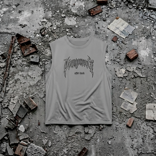 TANK TOP SILVER GRAY | AFTER DUSK