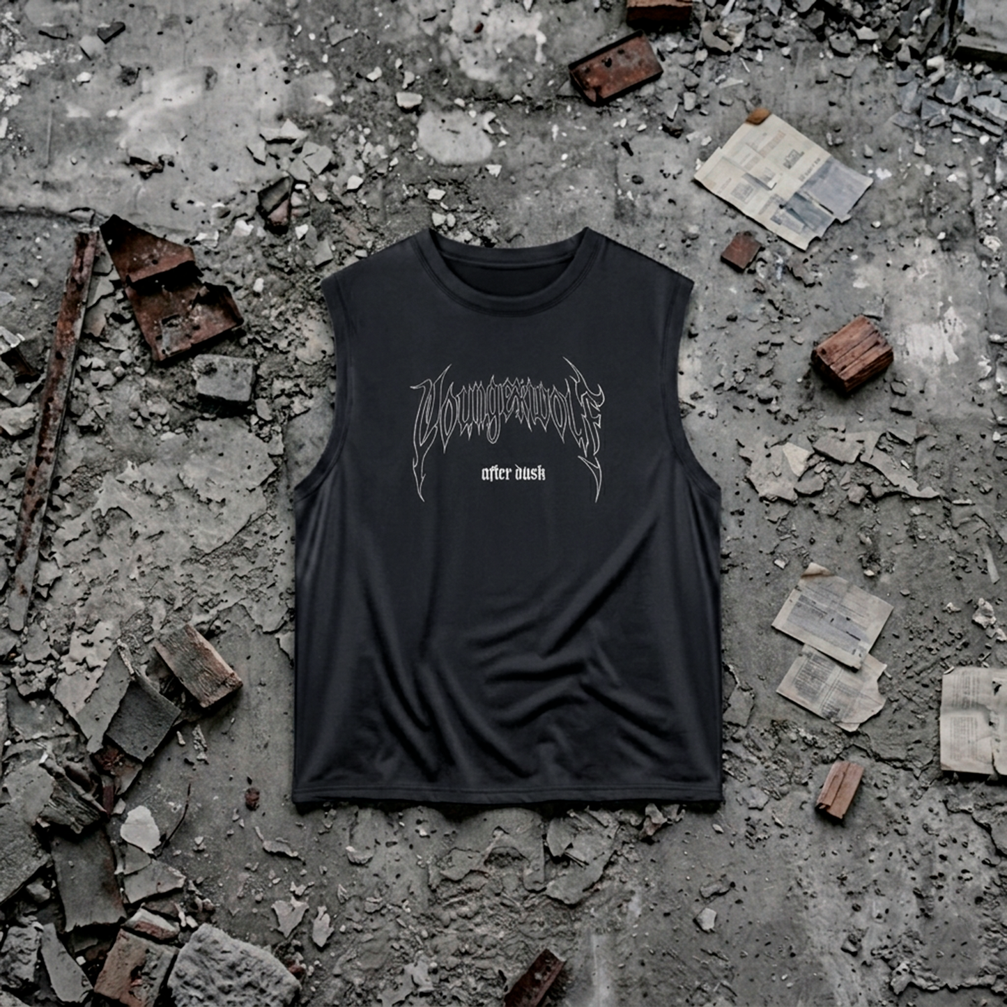 TANK TOP DARK GRAY | AFTER DUSK